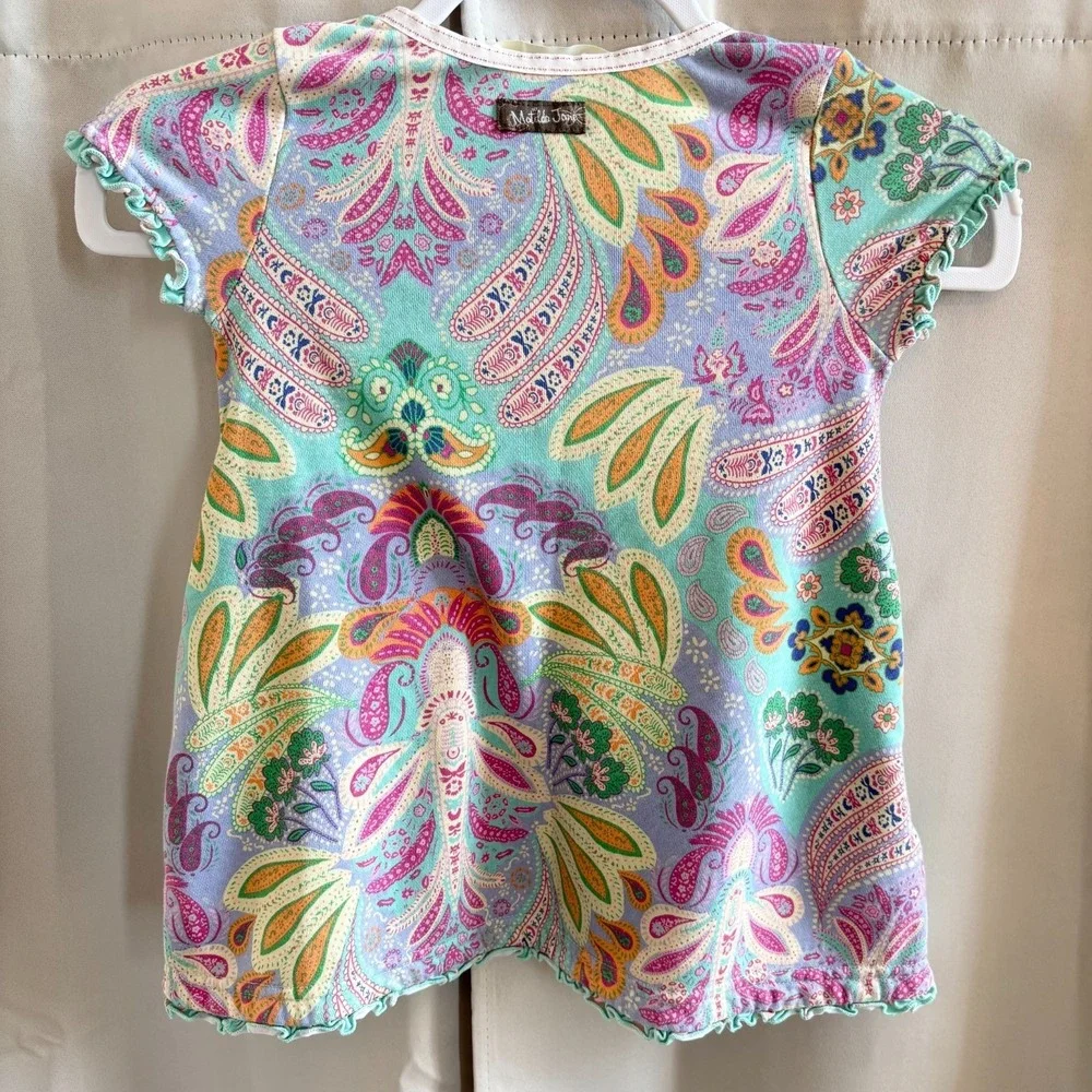 Matilda Jane‎ Treasure Trove Swim Coverup Dress Girls Size 4 Boho Beachy 18982